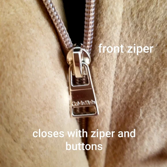 Women's Calvin Klein Pea coat size 8 - Picture 5 of 9